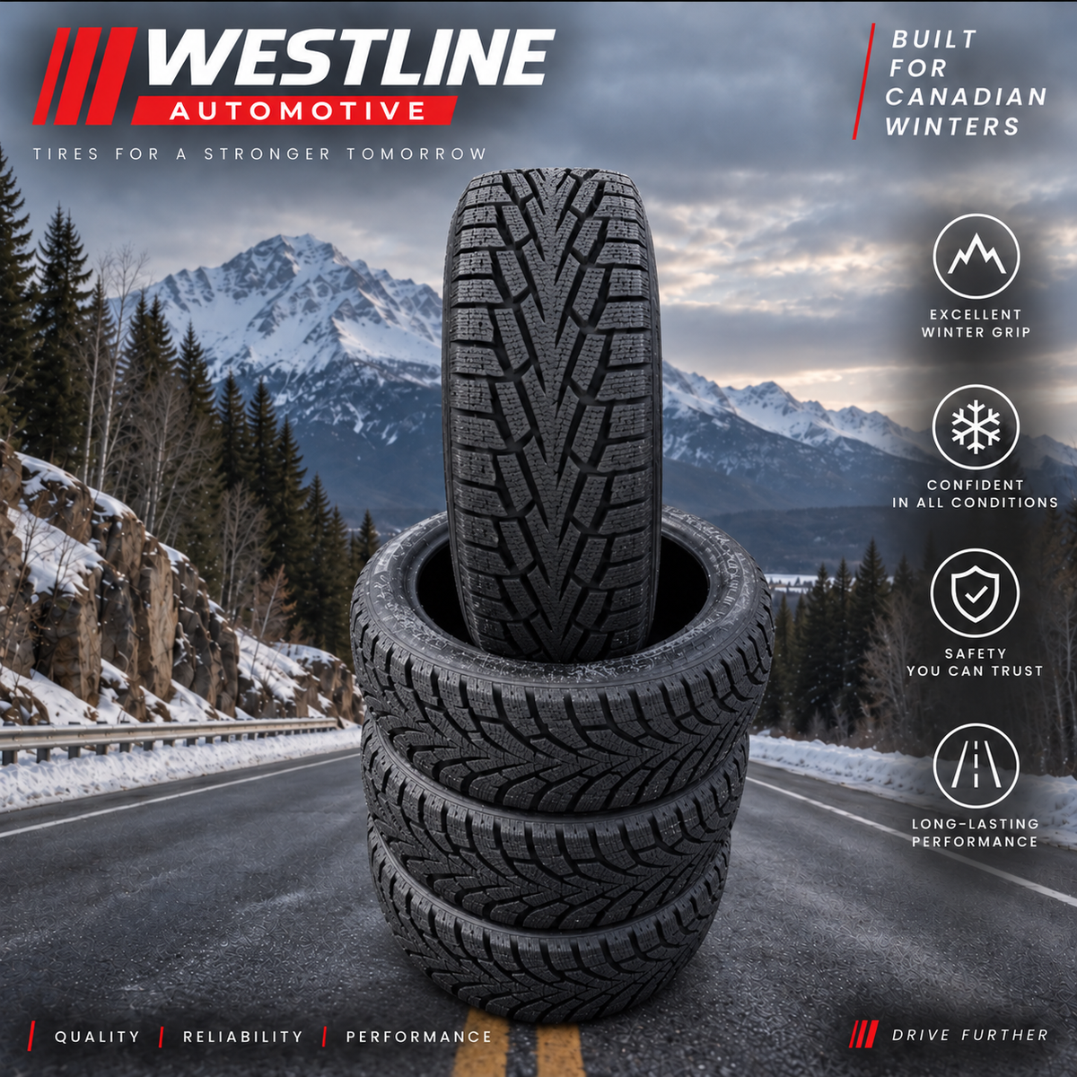 Haida HD617 185/65R15 Winter Tire