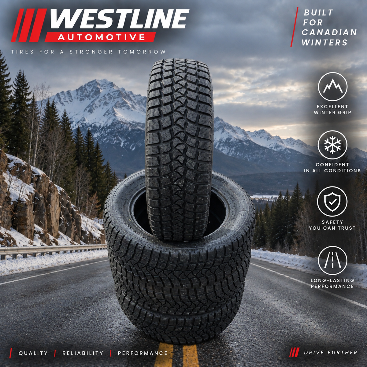 Haida HD617 275/60R20 Winter Tire