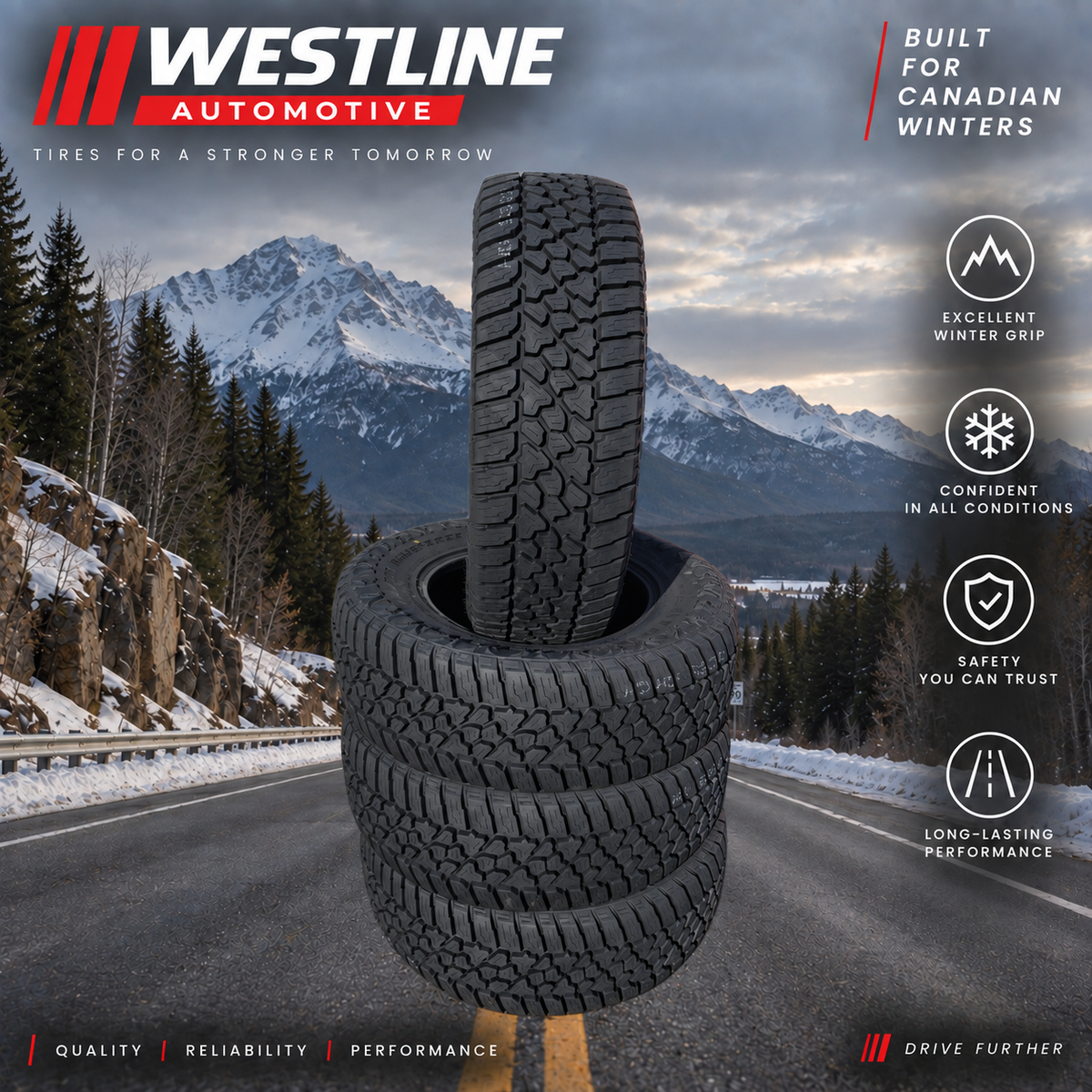 Pneu toutes saisons Haida HD829 LT265/70R17 10PR